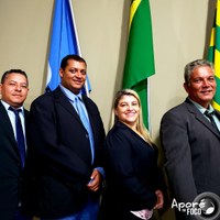 Eleita a nova mesa Diretora da Câmara Municipal de Aporé